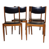 4 vintage chairs from the 50s/60s