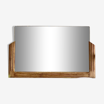 Wooden mirror 30s, 71x44 cm