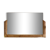 Wooden mirror 30s, 71x44 cm