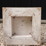 Wooden column imitation marble, display, 80s