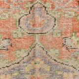 Turkish Vintage Rug Handmade Wool Rug, 183x279 Cm
