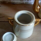 Saint-Uze milk and sugar pot teapot 1900s