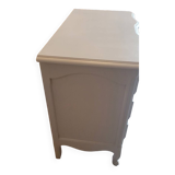 Louis XV style crossbow chest of drawers