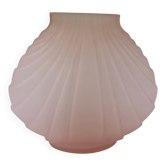 Vase art déco en verre opaque