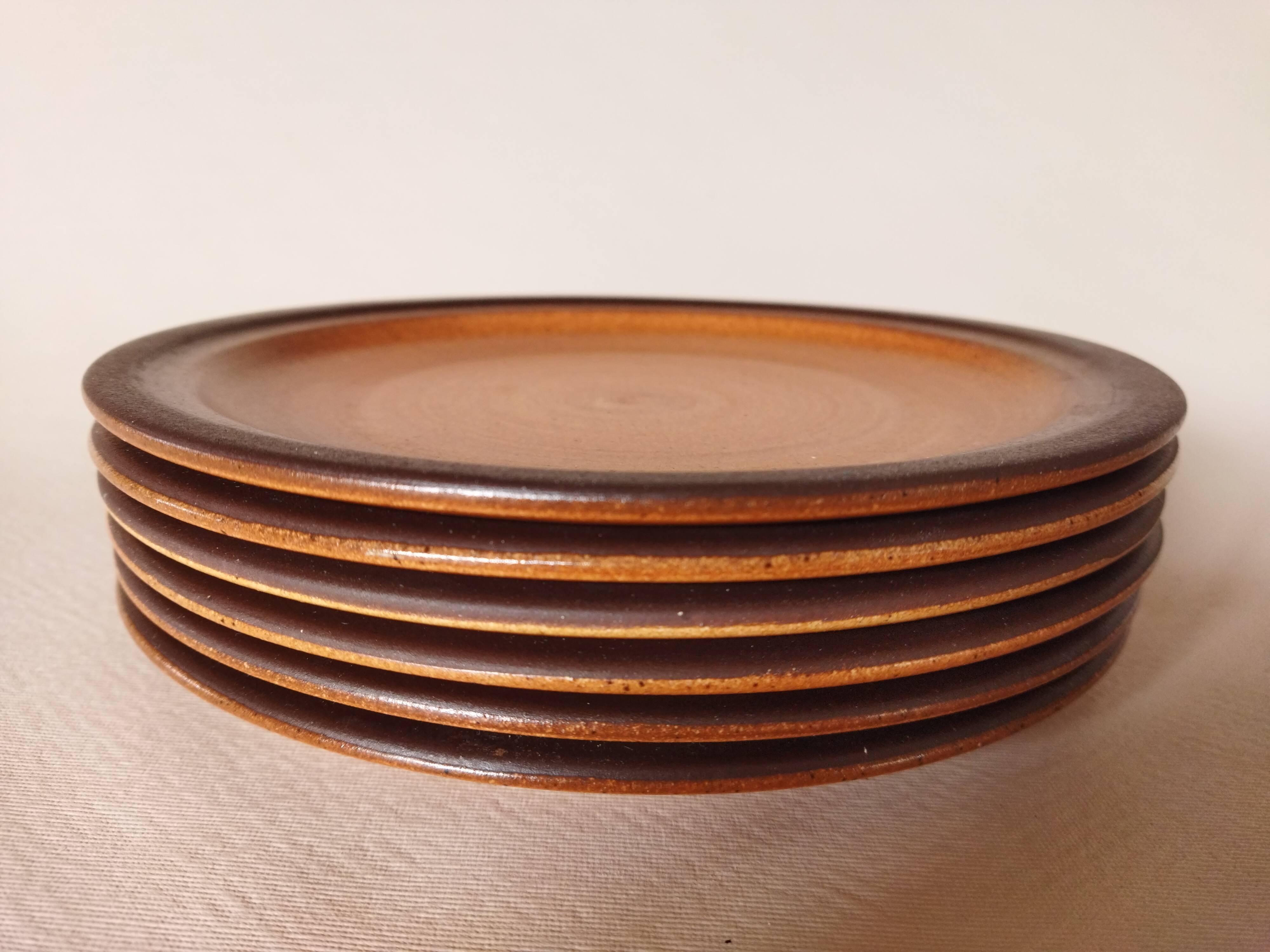 6 assiettes à dessert St Amand Meylan