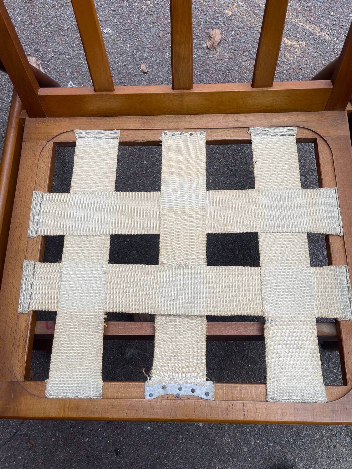 Danish teak armchair from the 70s