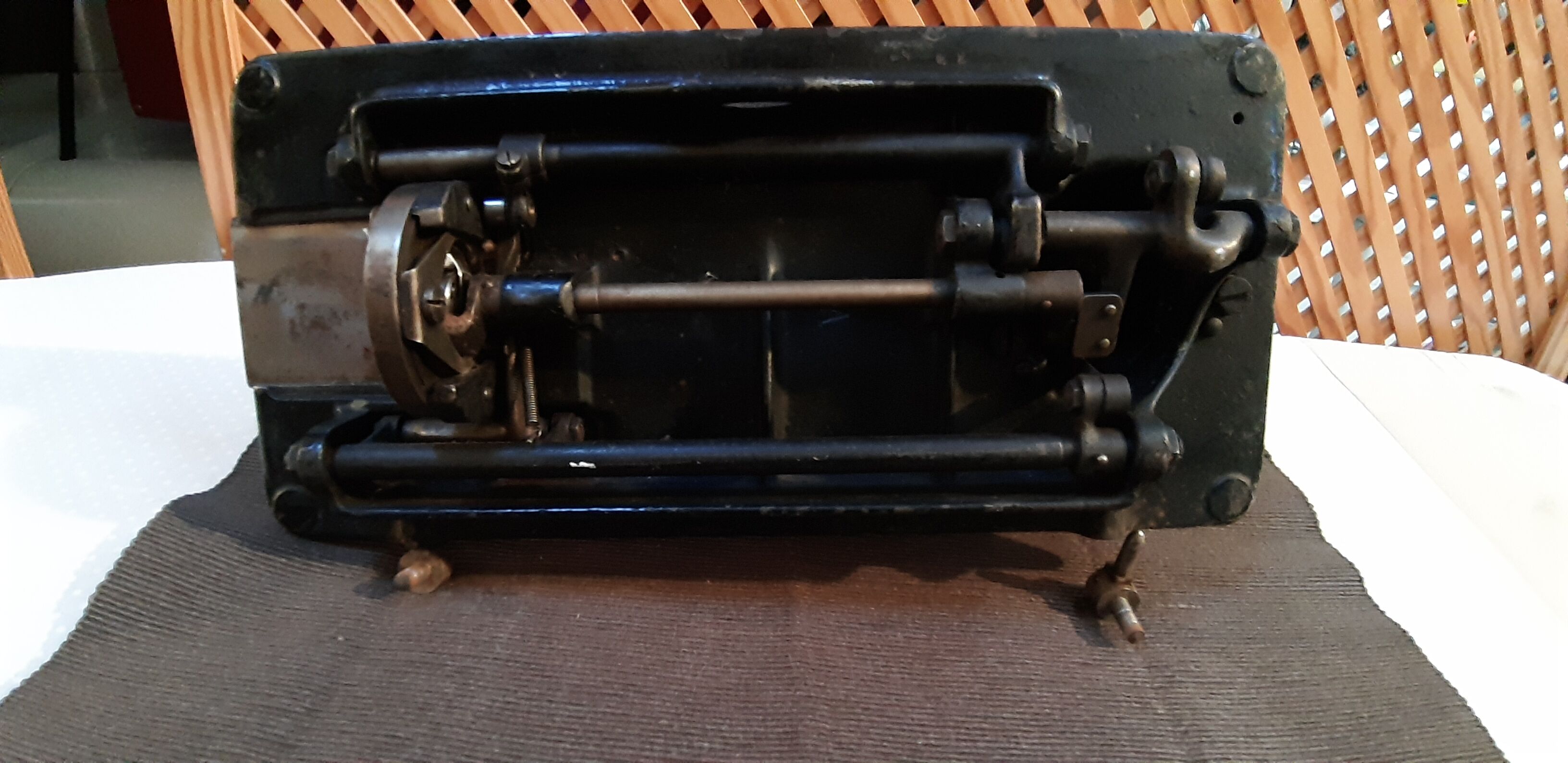 Singer's old sewing machine