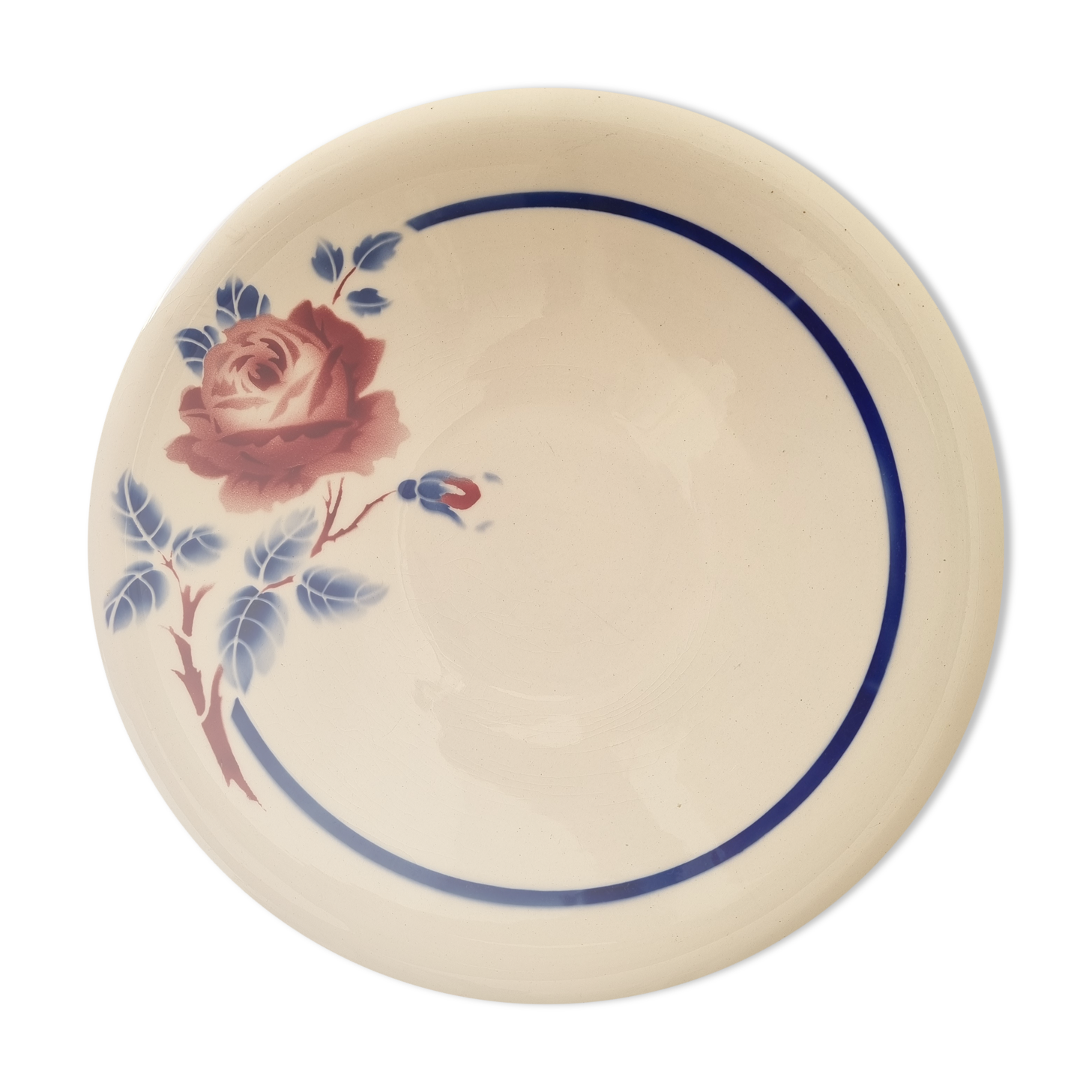 Plat vintage porcelaine Luneville