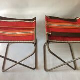 2 camping armchairs