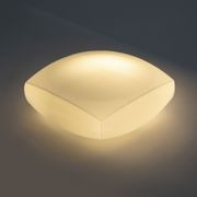 Rounded Square Flush Mount by Osvetlovaci Sklo Valasske Mezirici