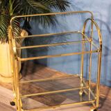 Metal-glass trolley 1970s