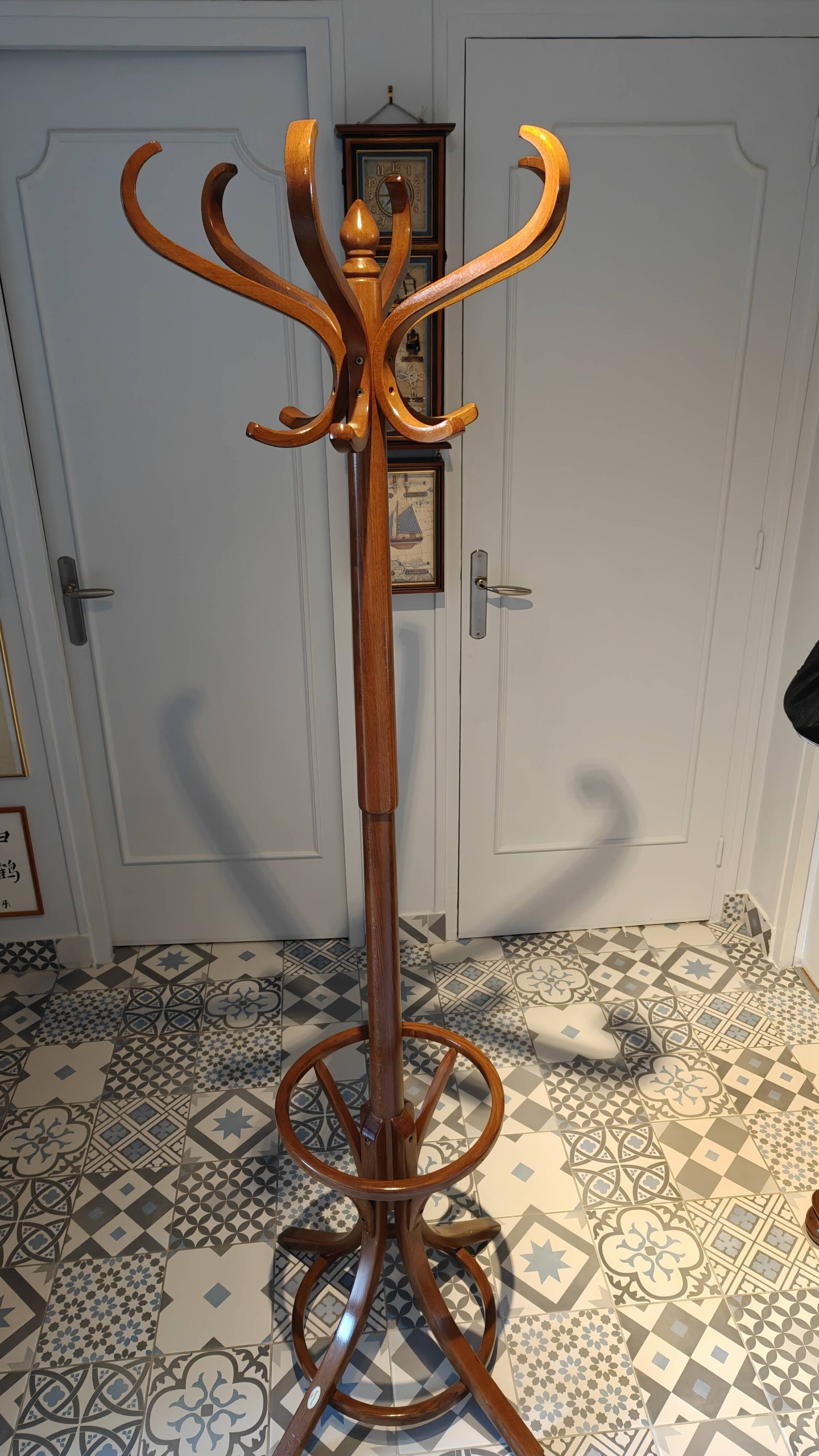 Beaumann porte manteau perroquet