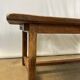 Ancient rustic solid oak table