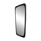 Grand miroir en cristal de style Rockabilly, des années 1960, asymétrique.