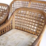 Rattan lounge