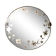 Round mirror art deco style Ø 36