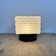Vintage Square Milk Glass Wall or Ceiling Light, 1970s