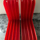 Pair of vinyl storage racks Boa Inter Holland from the 1970s.