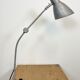Grey industrial workshop table lamp, 1960s