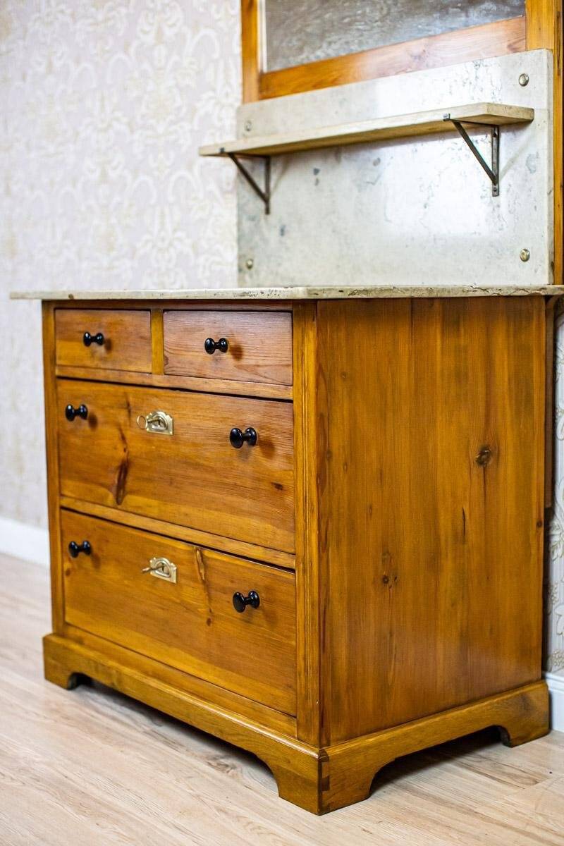 Art Nouveau Pine Dresser, 1910
