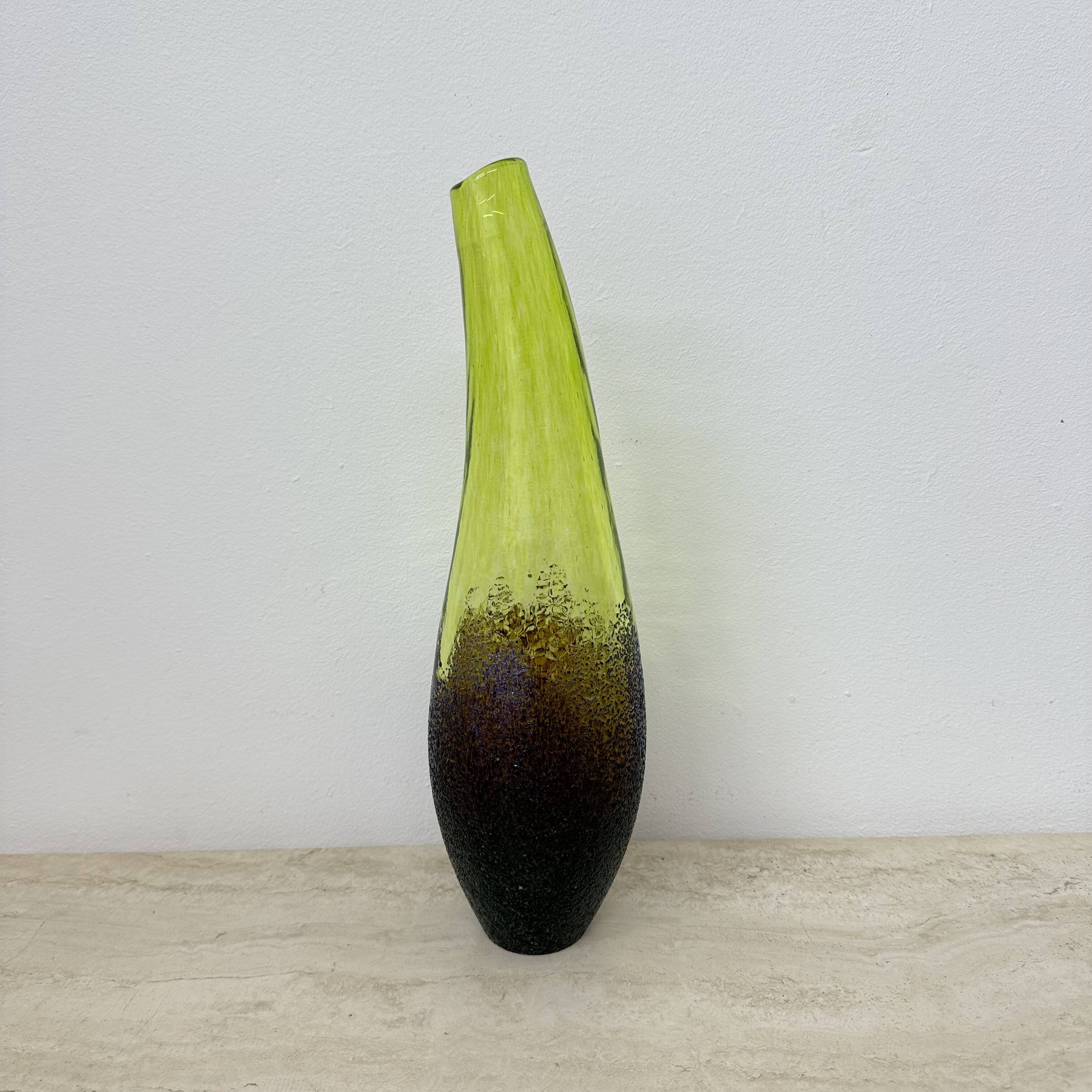 Set of 3 Monica Backstrom for Kosta boda Sweden Moonlanding vases