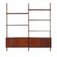 Teak system bookcase, Danish design, 1960s, production: Denmark