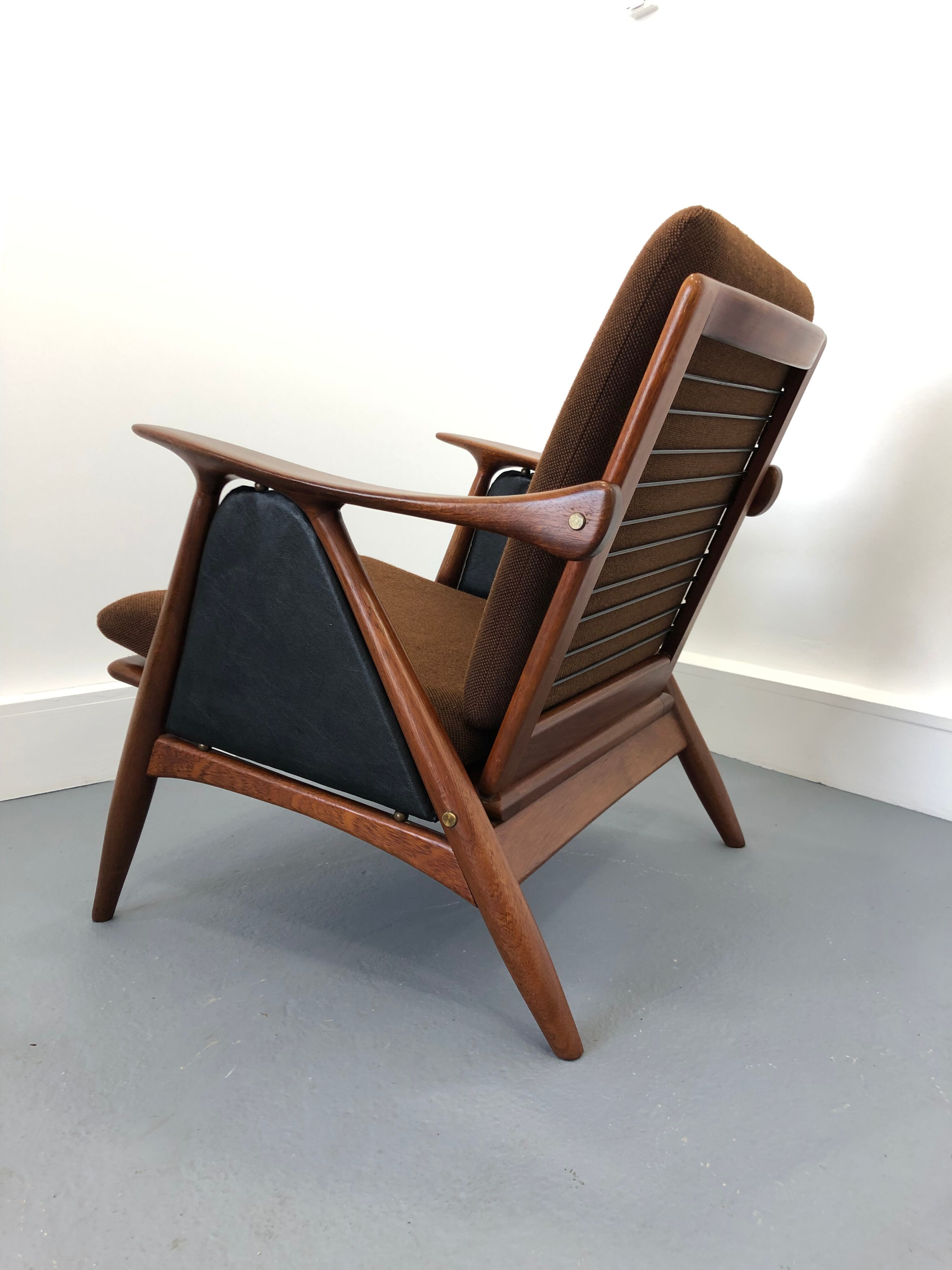 Vintage Danish Modern Lounge Chair, 1960s