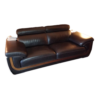 Bubble leather sofa