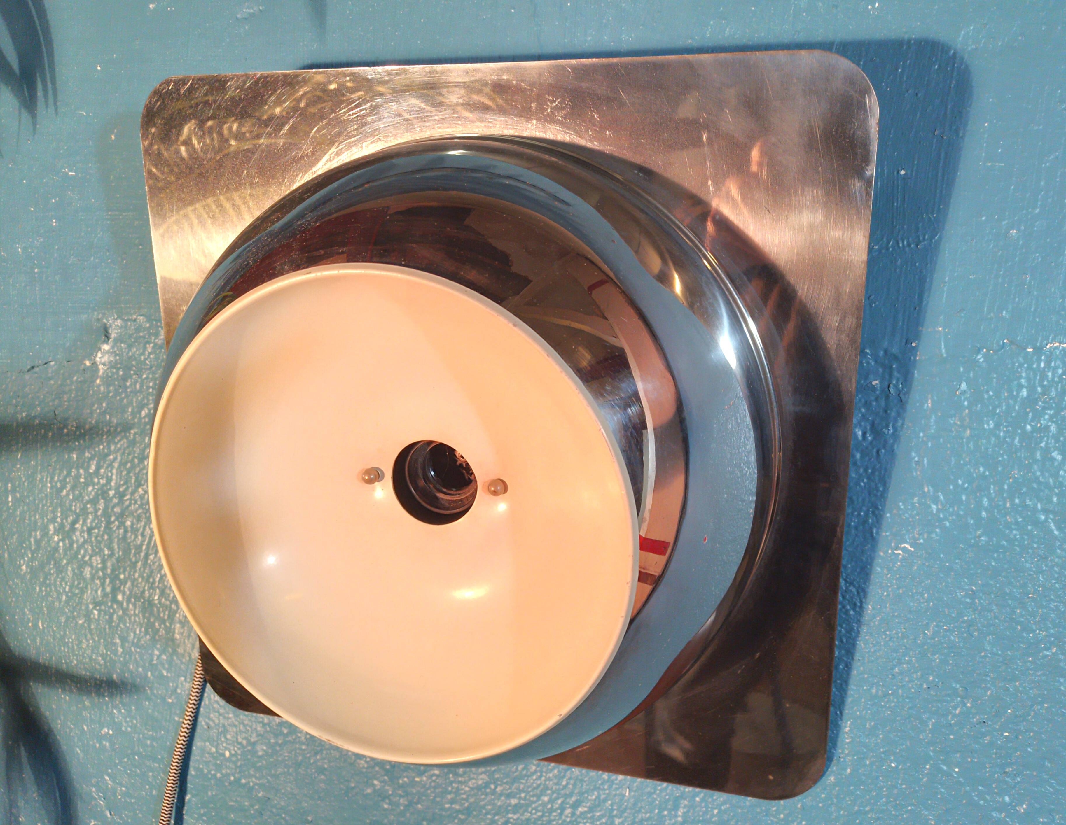Space Age Reggiani Wall Light 1970s
