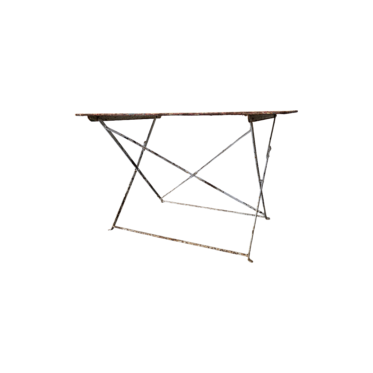 Old French Garden Folding Table, 1st half 1900s