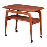 Teak Bar Cart by Arne Hovmand-Olsen for Mogens Kold, 1960s