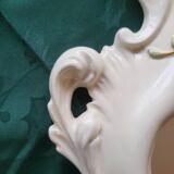 Farnesiana Mirror by Carlo Corvi in ceramic Italy 1950