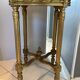 Table de milieu avec marbre de style Louis XVI