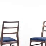 Ensemble de 4 chaises vintage Richard Hornby pour Heals Fyne Ladye en afromosia.