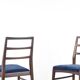 Set Of 4 Vintage Richard Hornby For Heals Fyne Ladye Afromosia Chairs