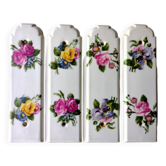 Vintage door handles appliques.