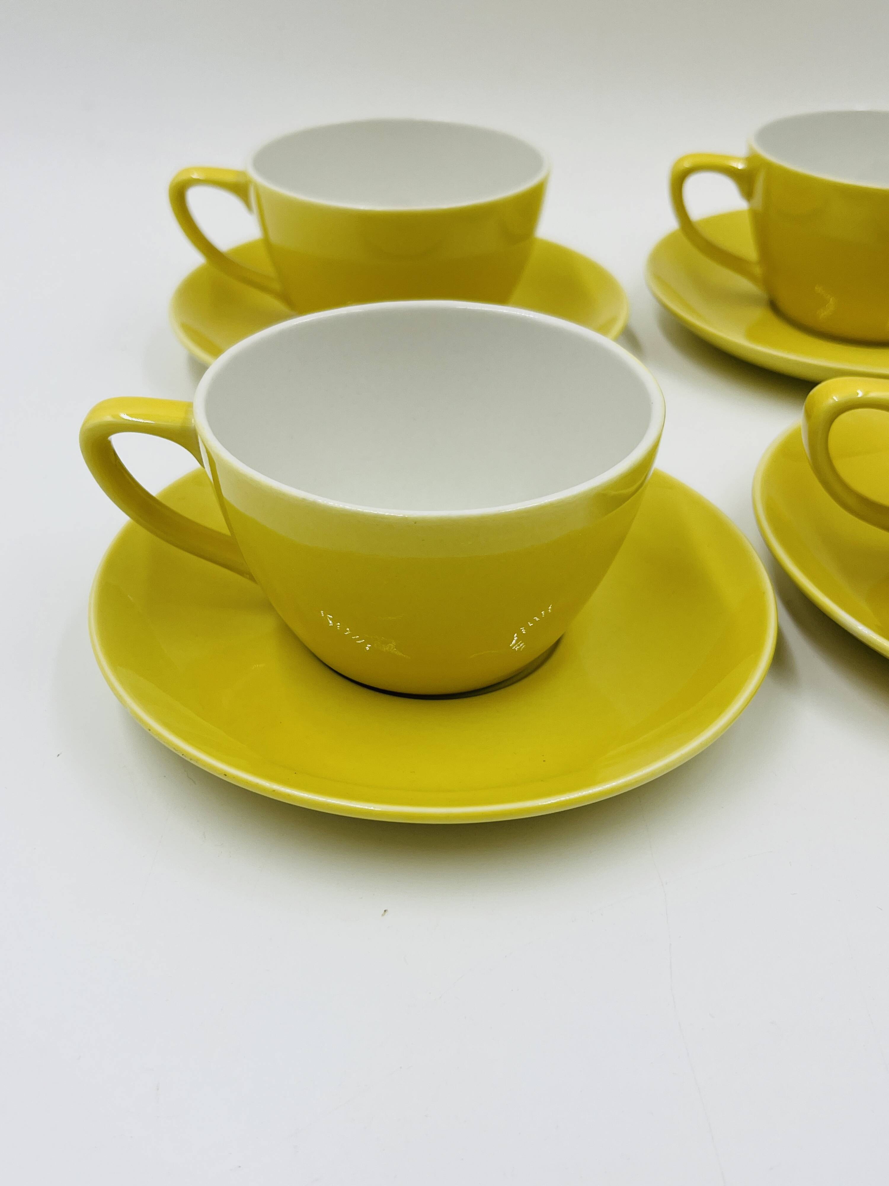 Set of 4 cups and saucers Villeroy & Boch