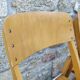 Four 60s wooden Stella chairs