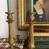 Pair of 19th-century candlesticks