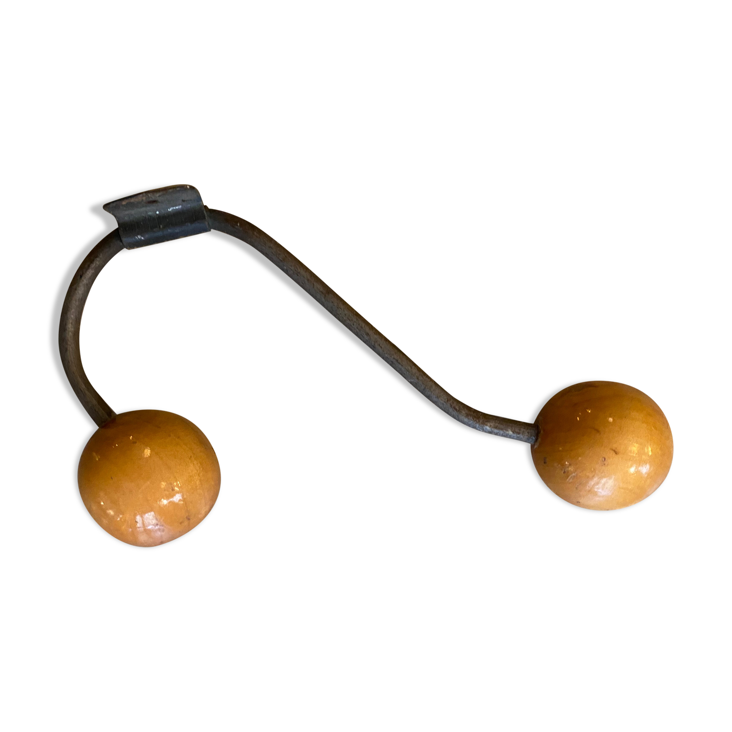 Iron and wood hook 60s