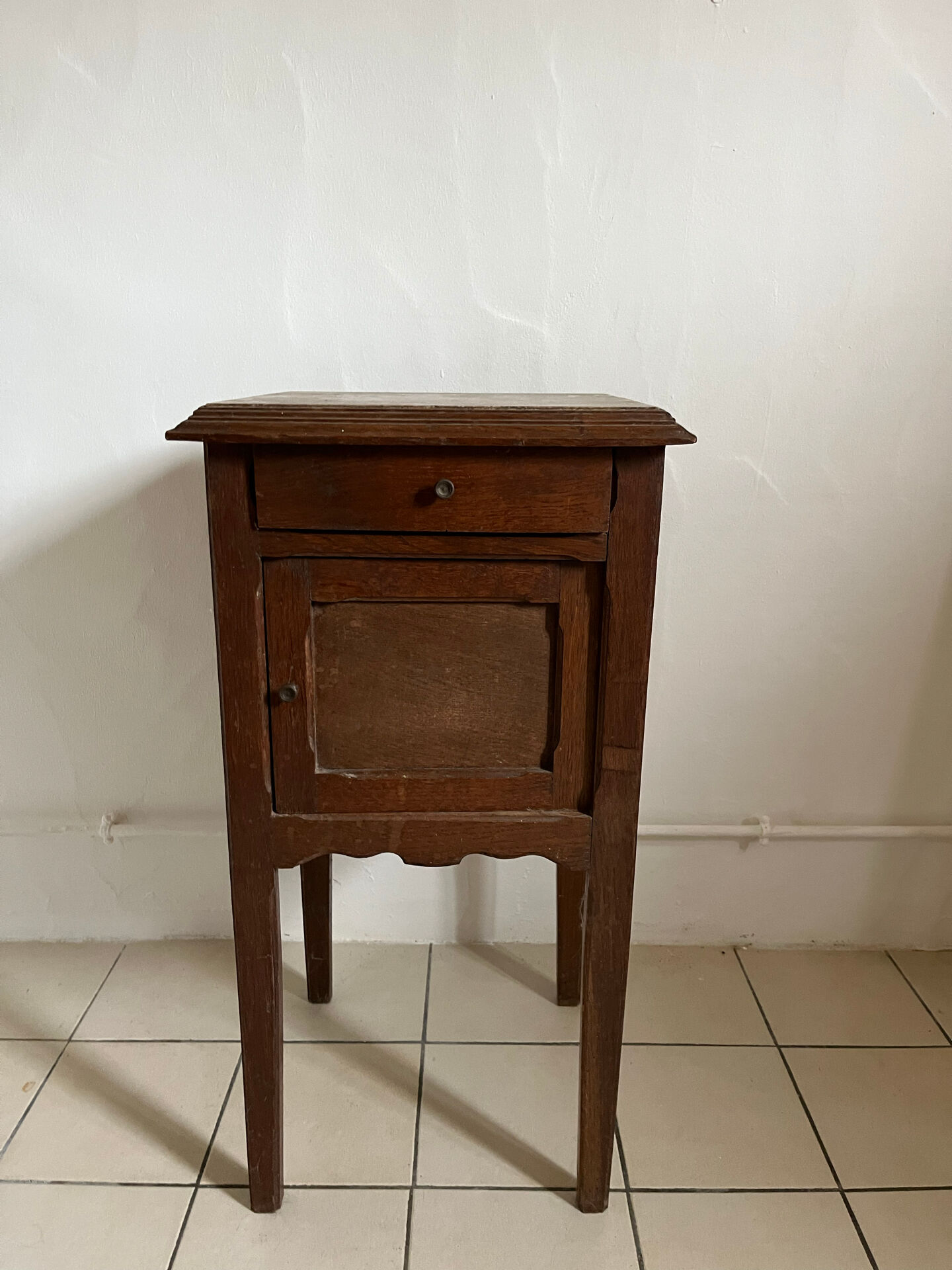 Nightstand or antique bedside table
