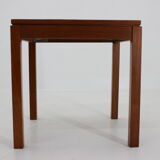 1960s Danish Teak and Tile Side Table