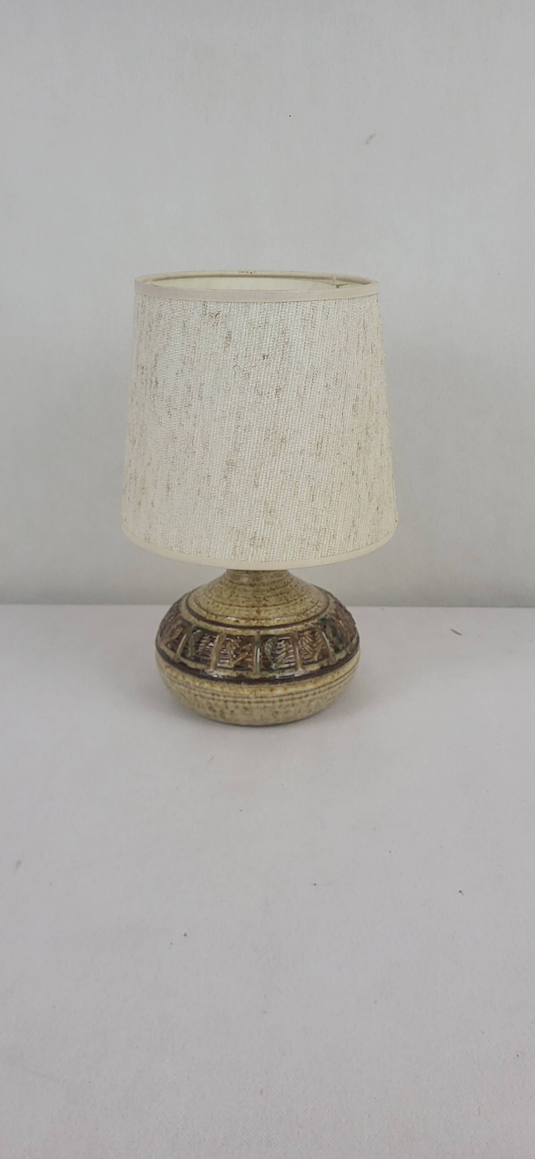 Marcel Giraud ceramic lamp