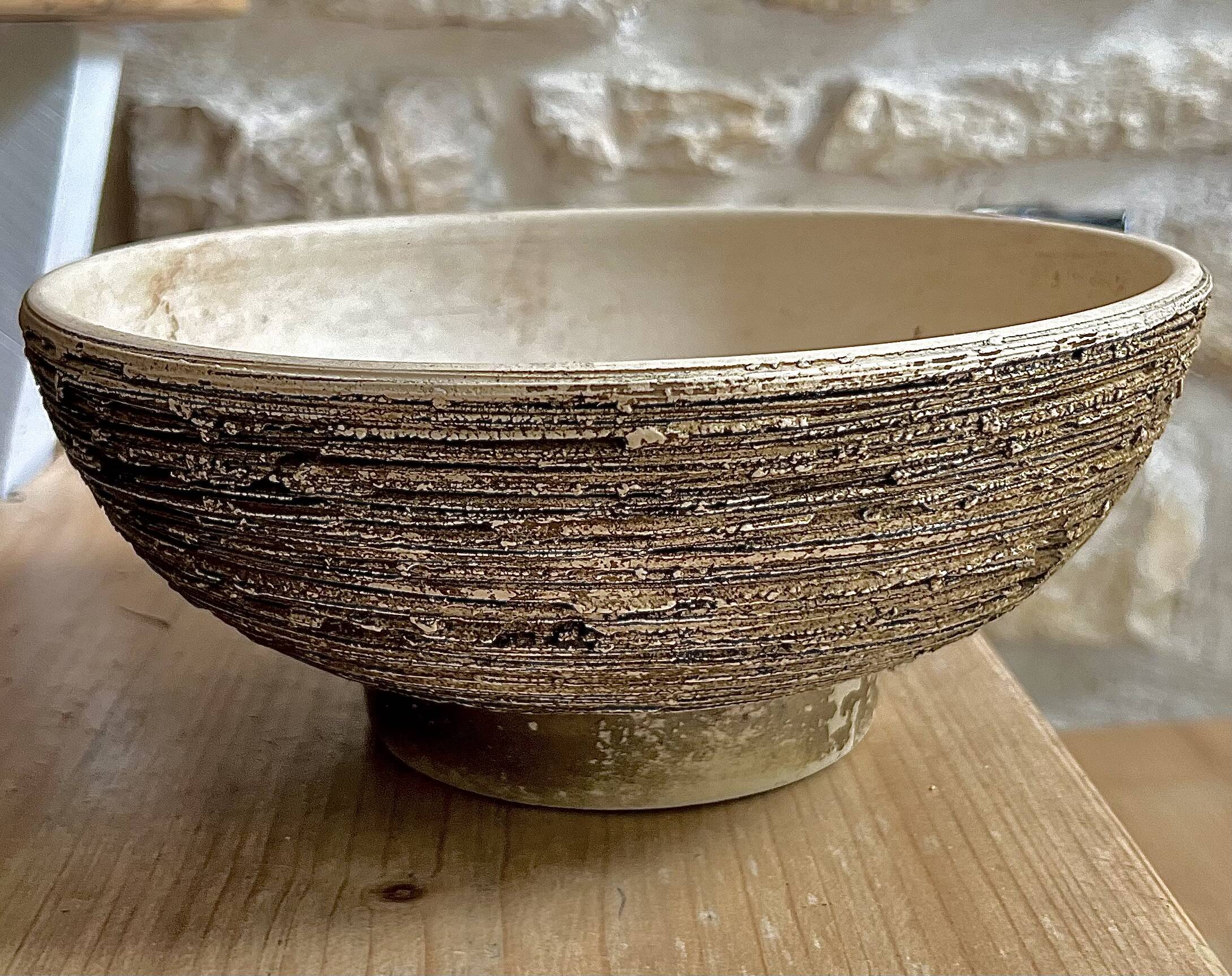 50s modernist ceramic planter