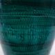 Vintage green glazed ceramic vase