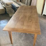 Solid oak farm table