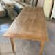 Solid oak farm table