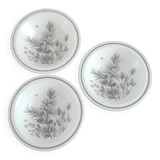 Set of 3 W.H Grindley Pinewood cups