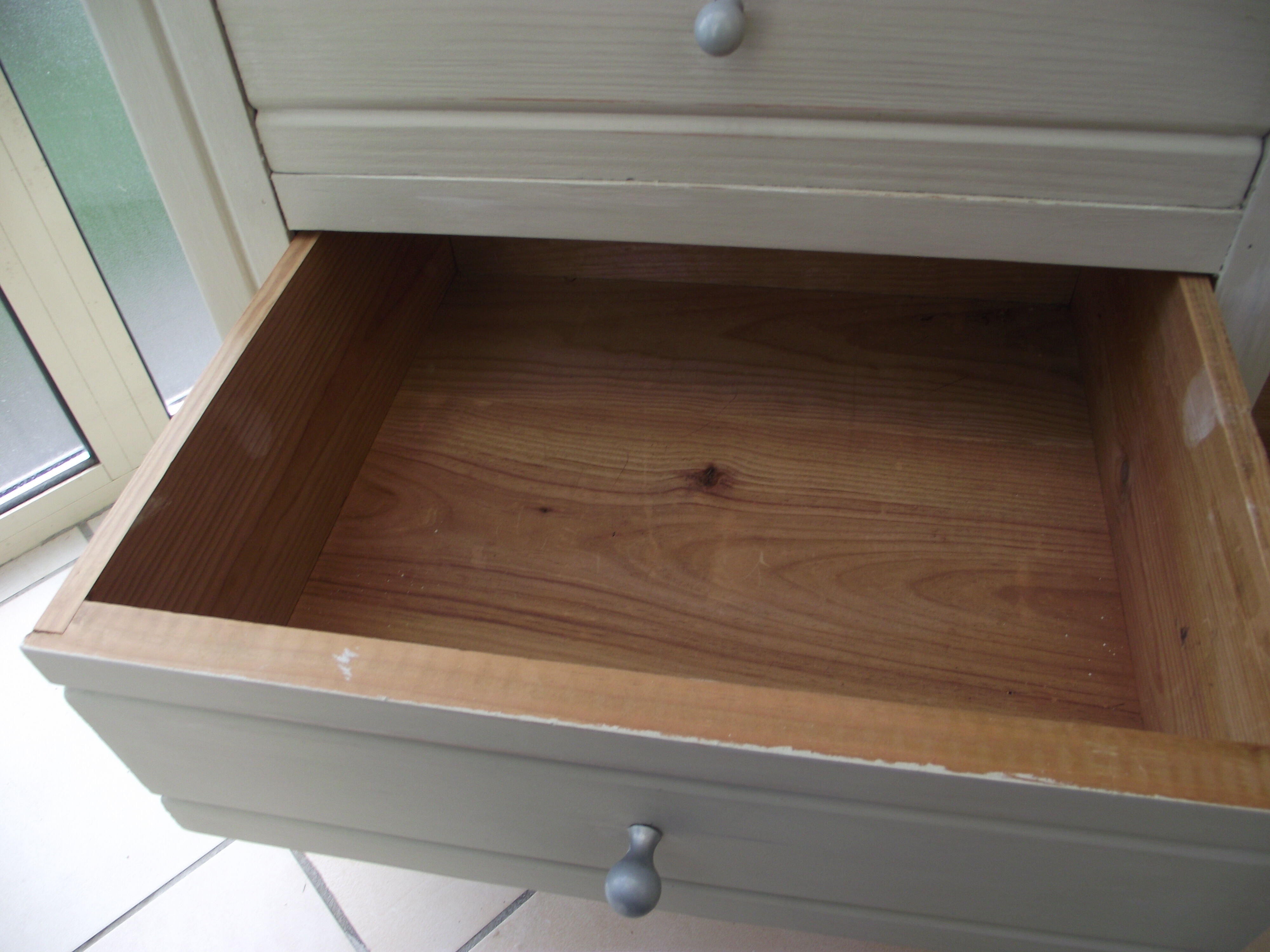 Painted Parisian wardrobe