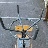 Tabouret chaise d’atelier loft industriel 60’s